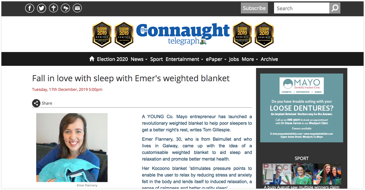 As seen on Connaught Telegraph